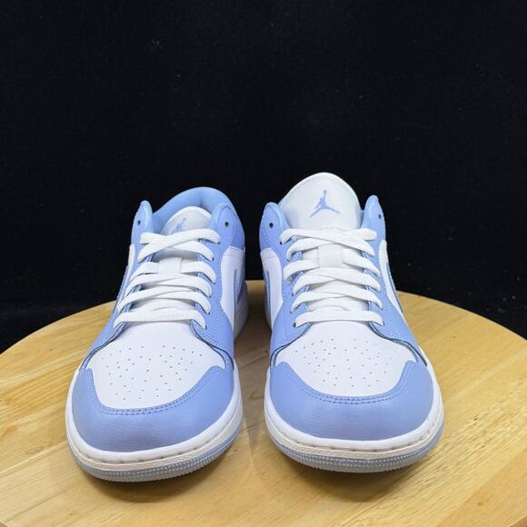 Nike Air Jordan 1 Low White Aluminum DC0774-142 Women\'s Size 11/ 9.5 M NEW main image 6